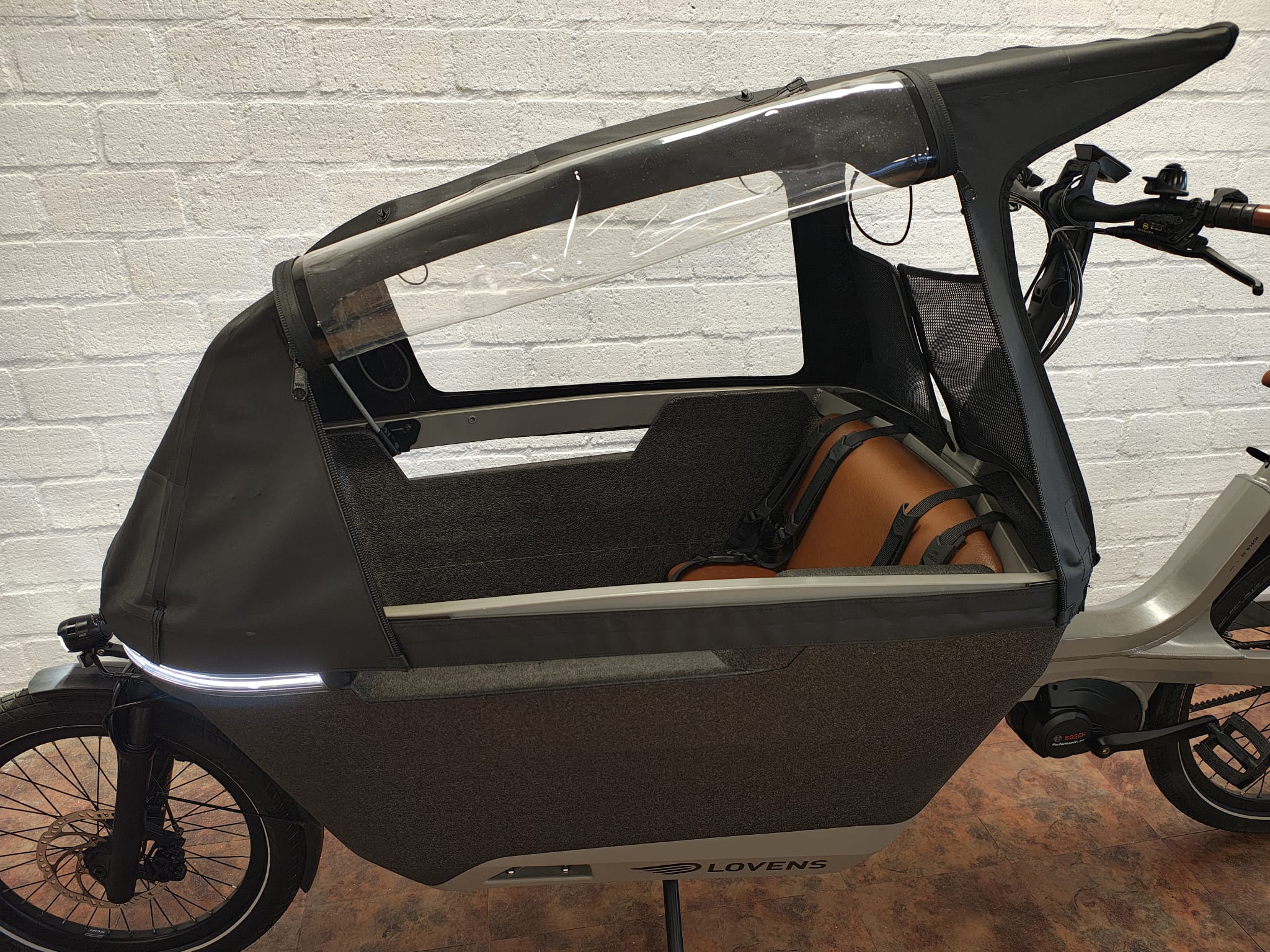 Lovens Explorer Bosch Performance Line Middemotor Bakfiets 500Wh Belt-Drive!