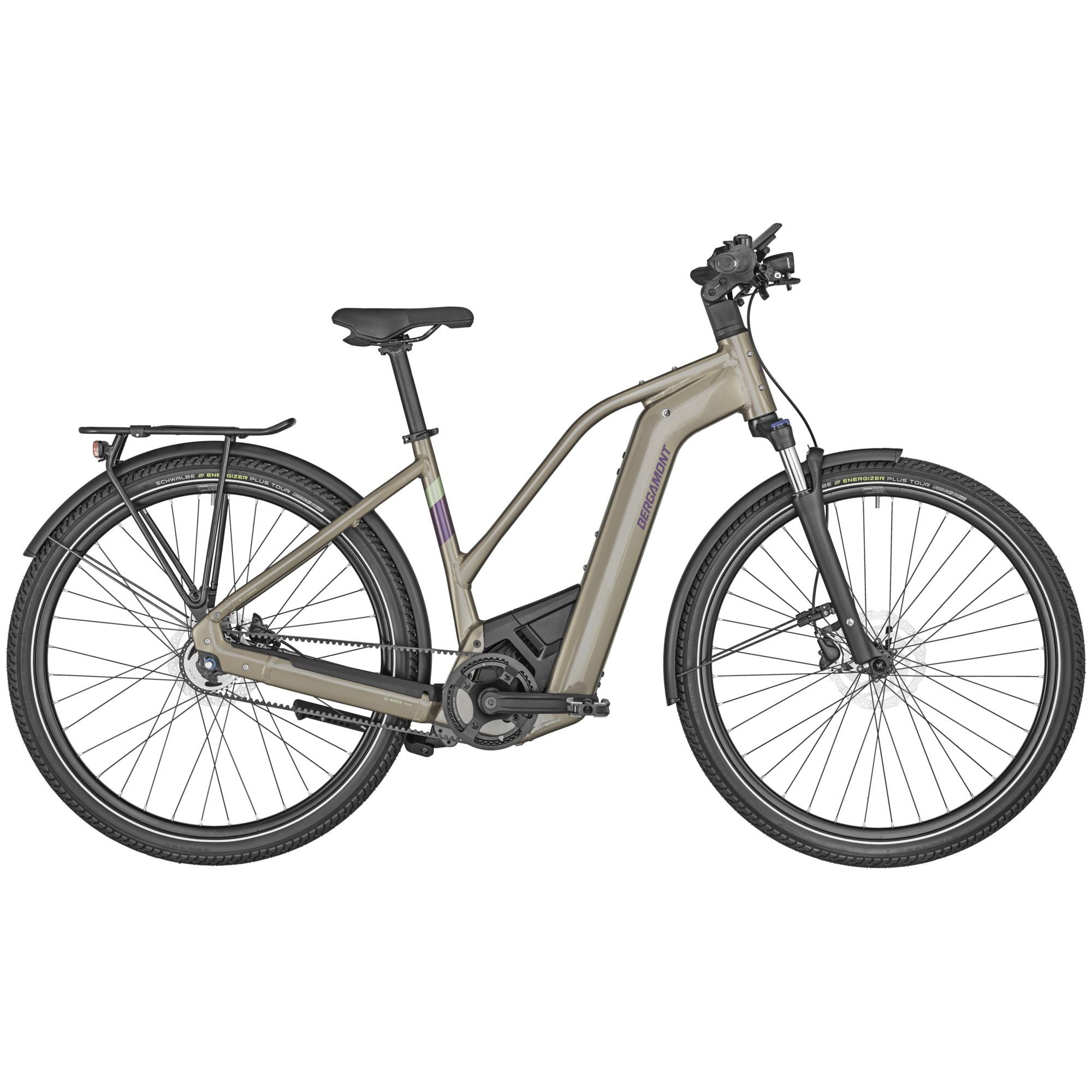 NIEUW Bergamont e-Horizon Elite 7 Belt Bosch Performance Line CX Middenmotor 750Wh Belt-Drive Smart System