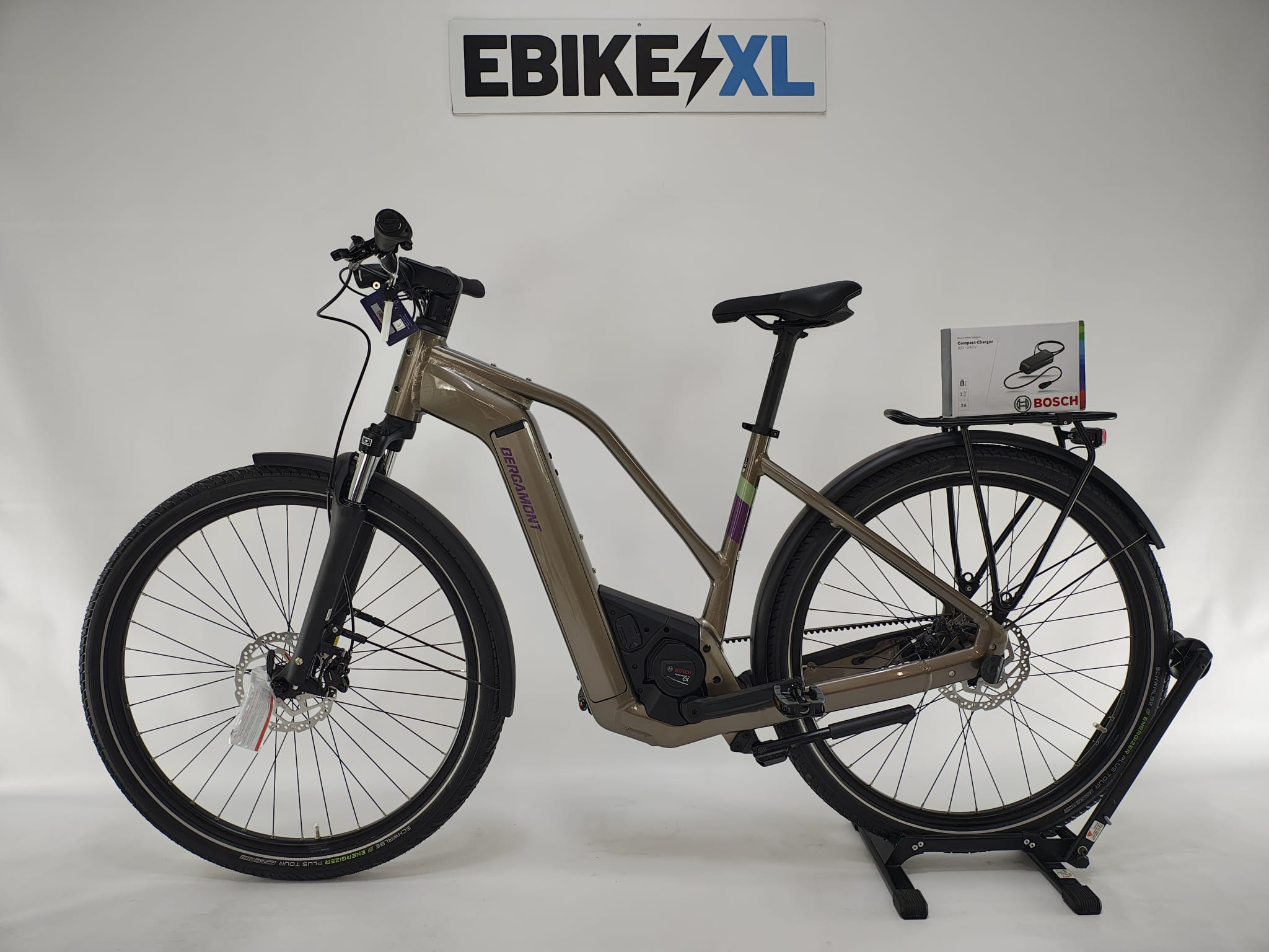 NIEUW Bergamont e-Horizon Elite 7 Belt Bosch Performance Line CX Middenmotor 750Wh Belt-Drive Smart System