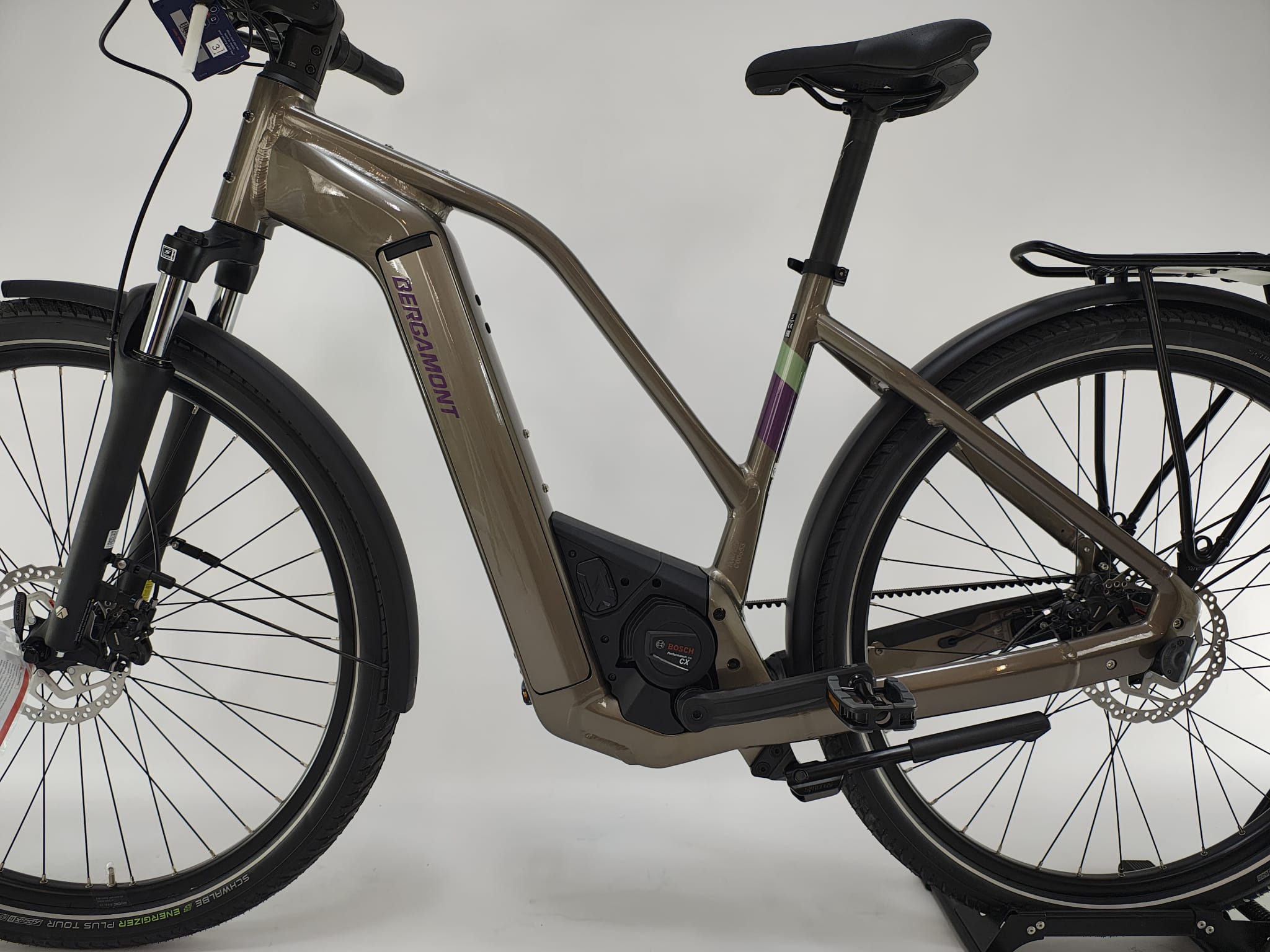 NIEUW Bergamont e-Horizon Elite 7 Belt Bosch Performance Line CX Middenmotor 750Wh Belt-Drive Smart System