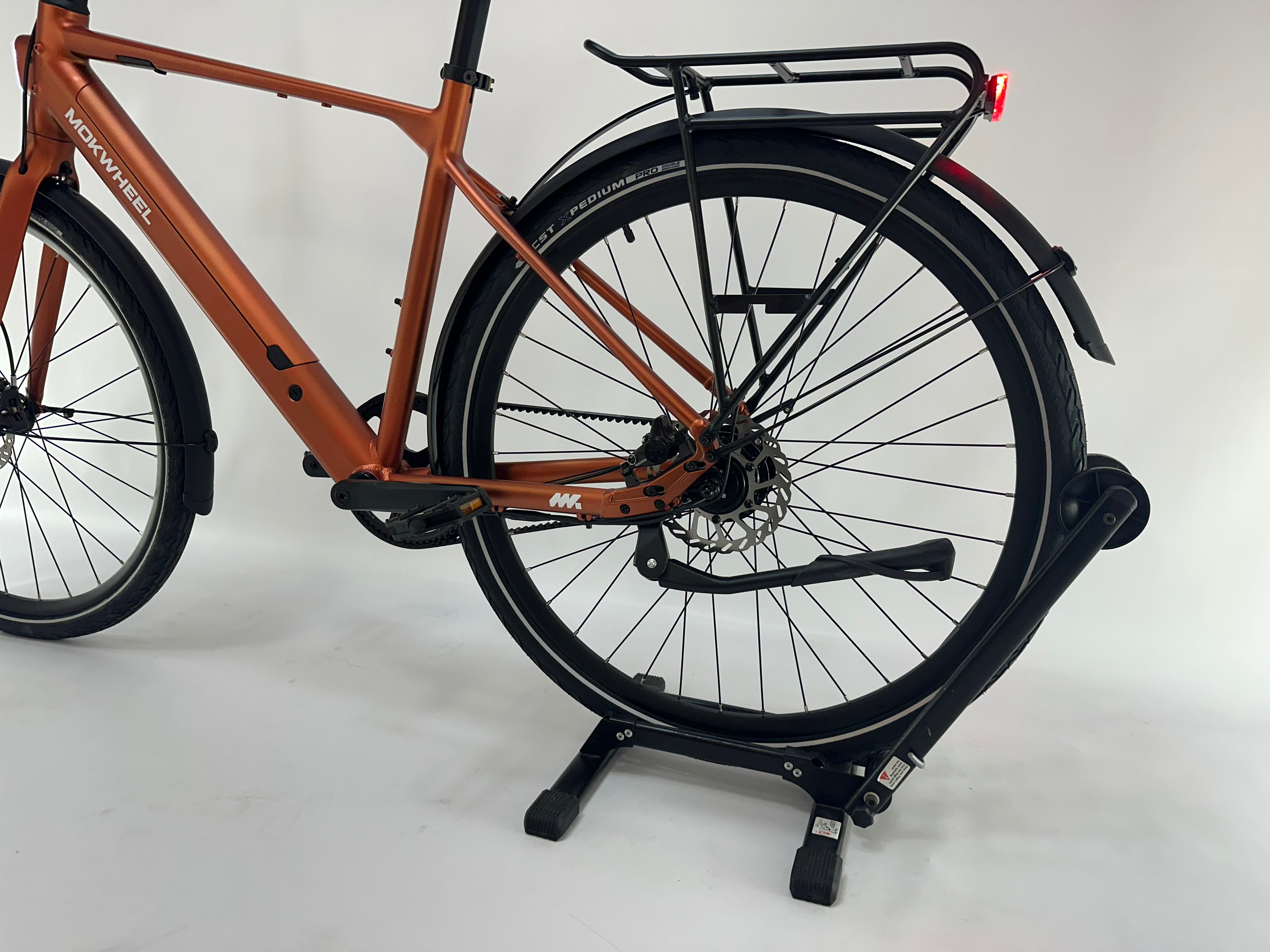 NIEUW! Mokwheel Flint Pro - orange - elektrische herenfiets