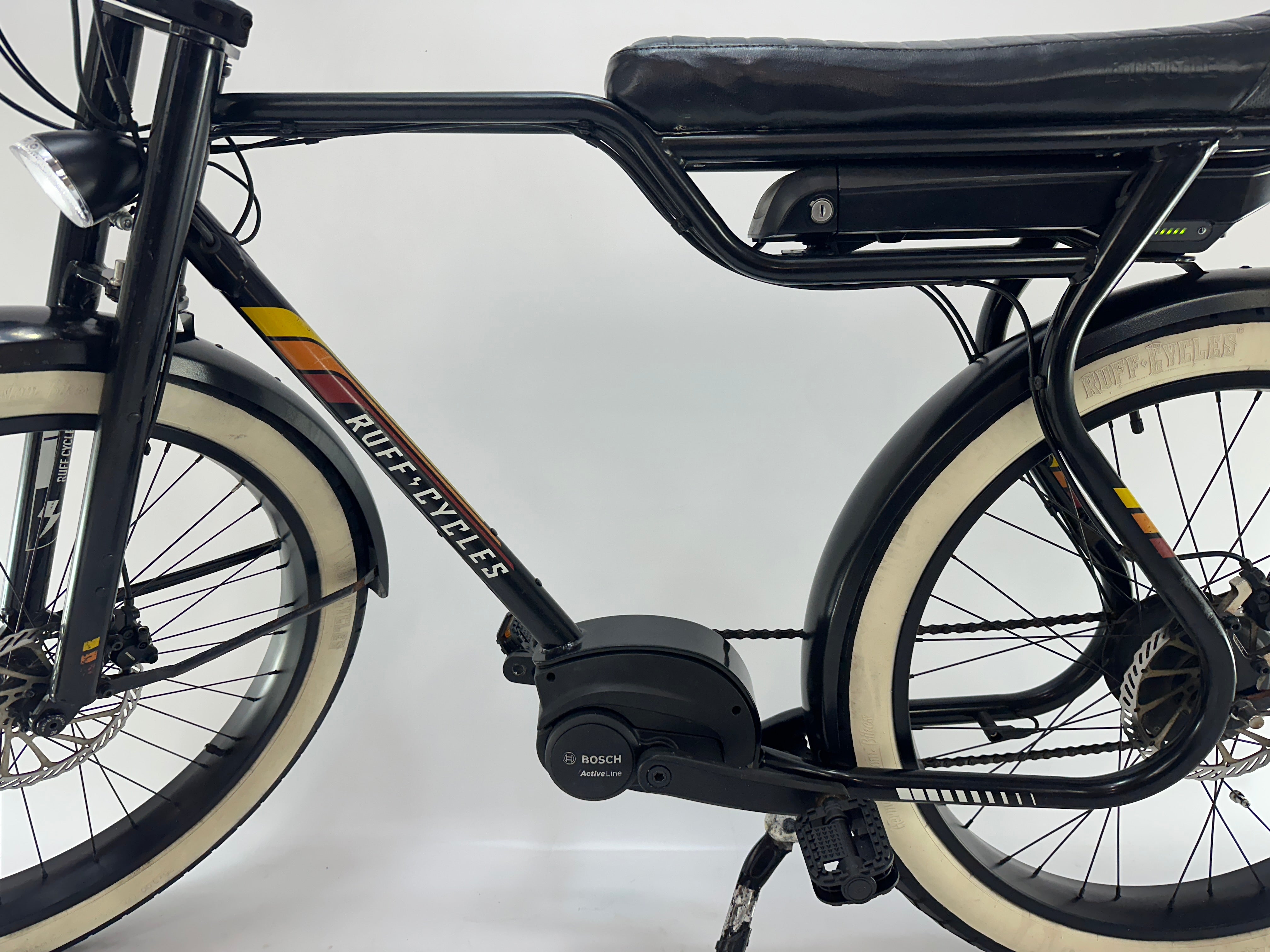 Ruff Cycles Biggie Pedelec Bosch Active Line Middenmotor 500Wh Fatbike