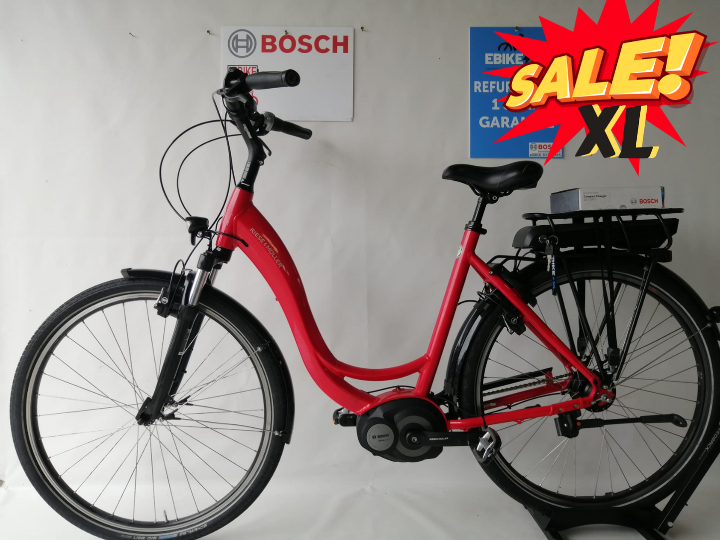 4000km Riese und müller Swing Bosch Middenmotor 500Wh!