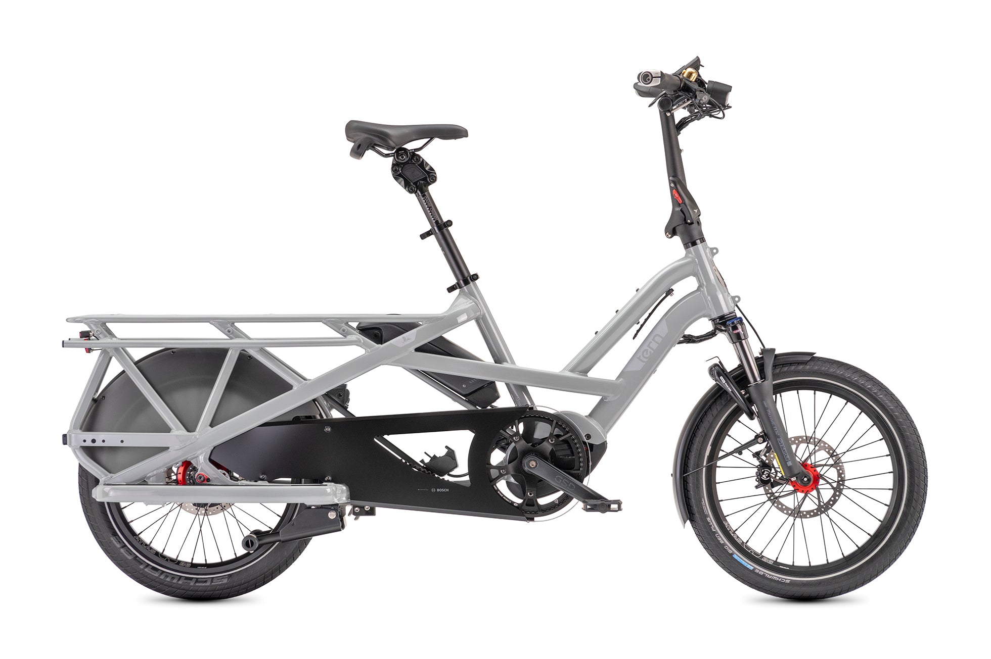 NIEUW! Tern GSD R14 LX Bosch Cargo Line Middenmotor 500Wh Belt-Drive! Rolhoff E-14 Speedhub Dual Battery