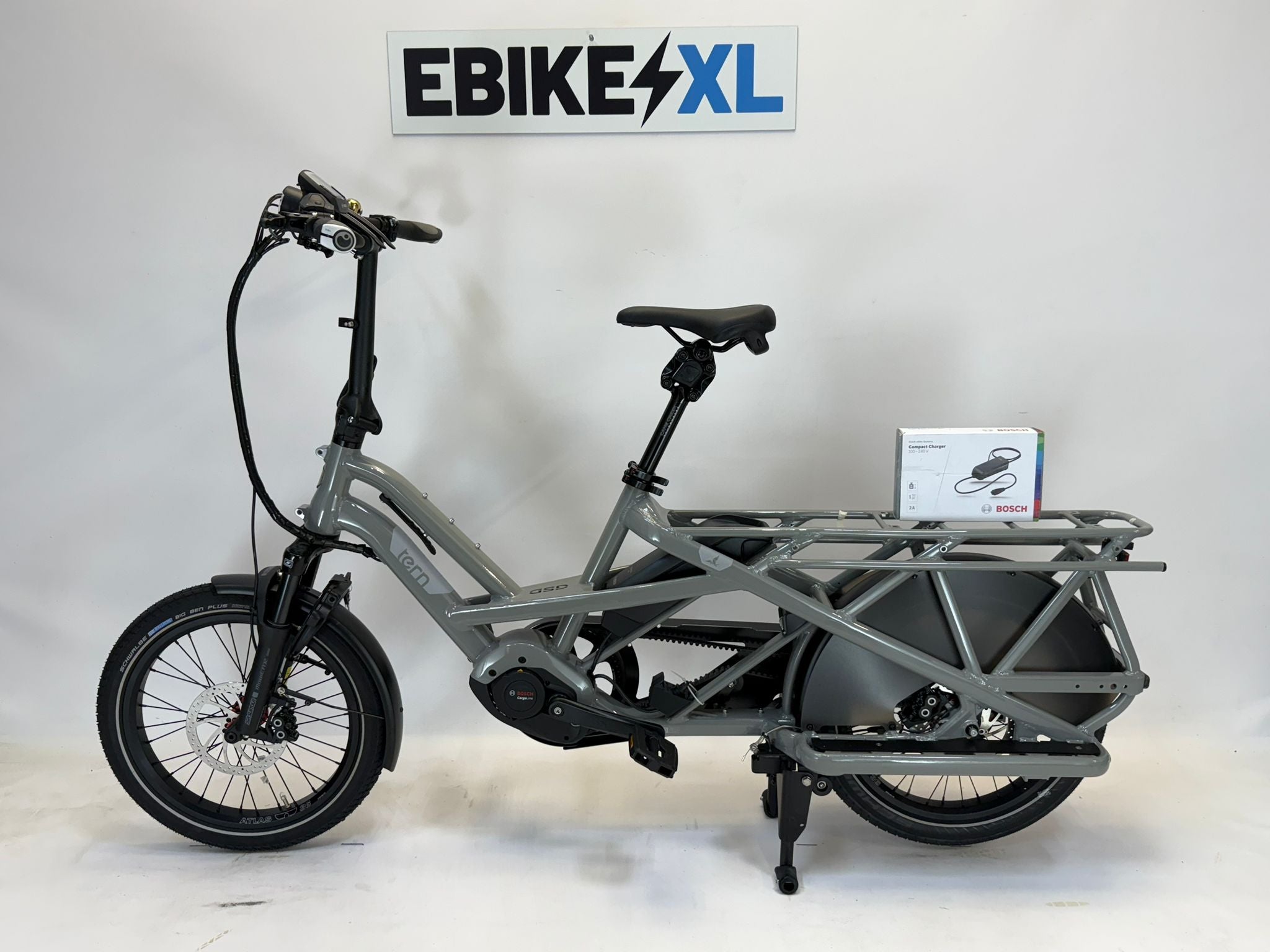 Tern GSD R14 LX Bosch Cargo Line Middenmotor 2X500Wh! Belt-Drive! met Rolhoff E-14 Speedhub