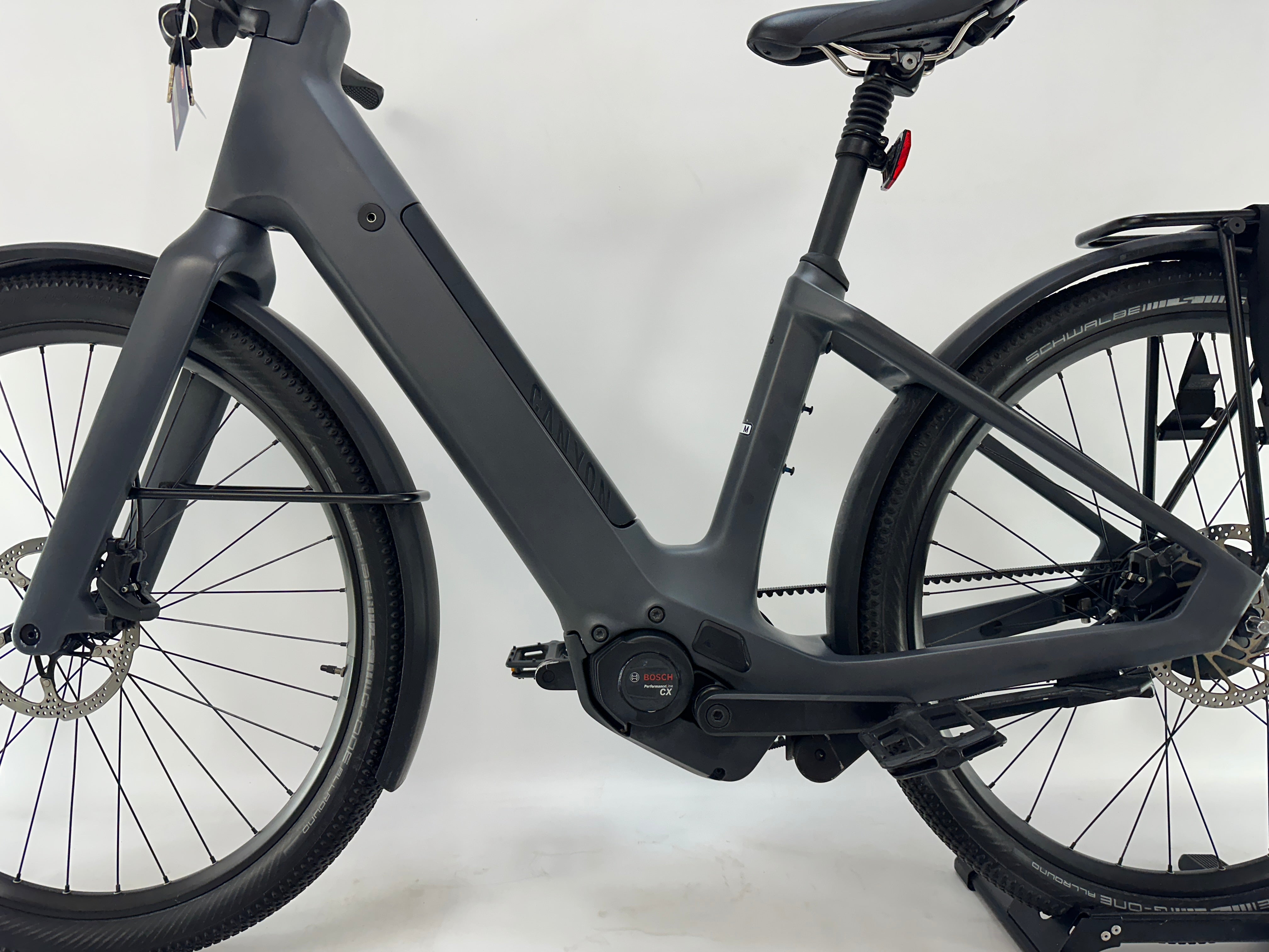 Canyon Precede ON CF 9 ST Bosch Performance Line CX Middenmotor met Enviolo Automatic Belt-Drive