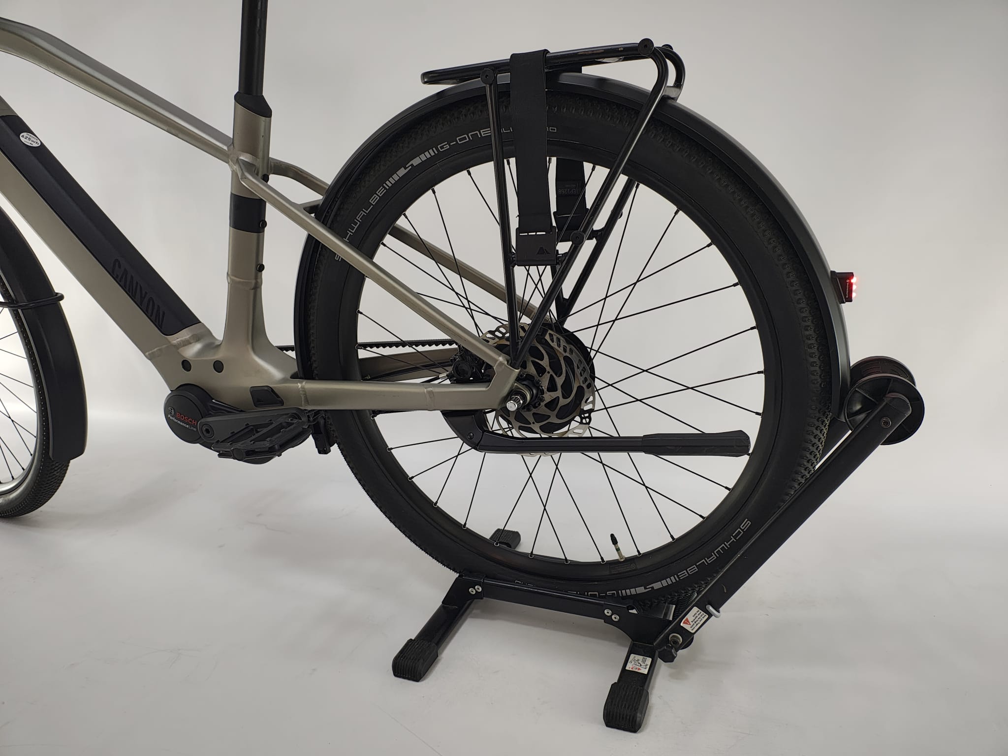 Canyon Precede: ON 7 Bosch Performance Line Middenmotor 625Wh Belt-Drive met Enviolo