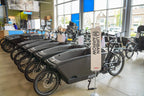 Ruime voorraad Urban Arrow bakfietsen in de eBikeXL showroom
