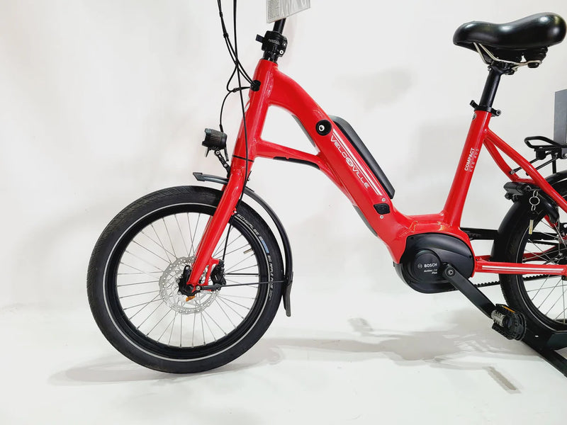 Velo de Ville Compact KEB 400 Bosch Active Line Plus Middenmotor Rood