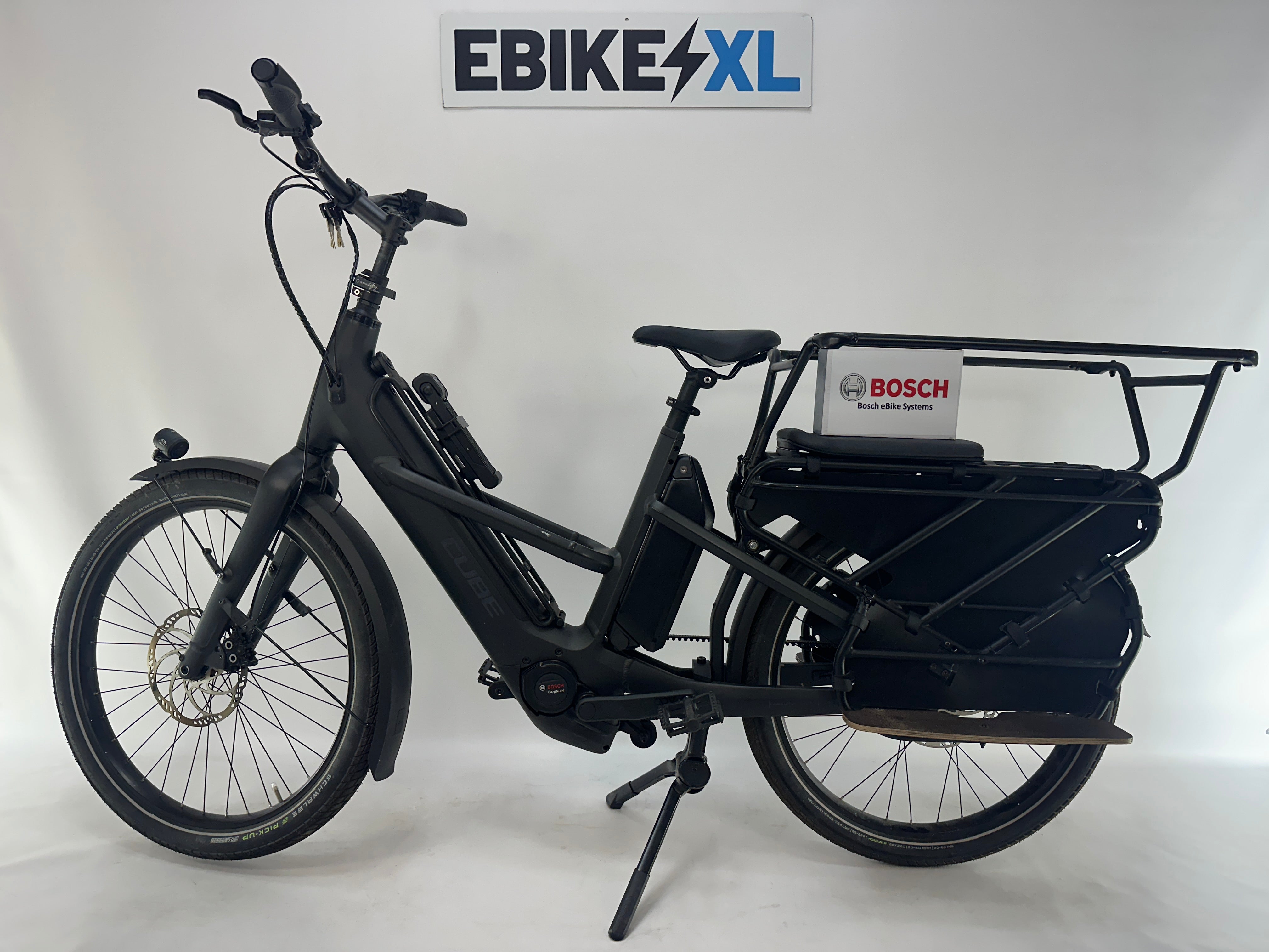 DEMO Cube Longtail Hybrid Bosch Cargo Line Middenmotor 725Wh Belt-Drive Longtail Smart-System
