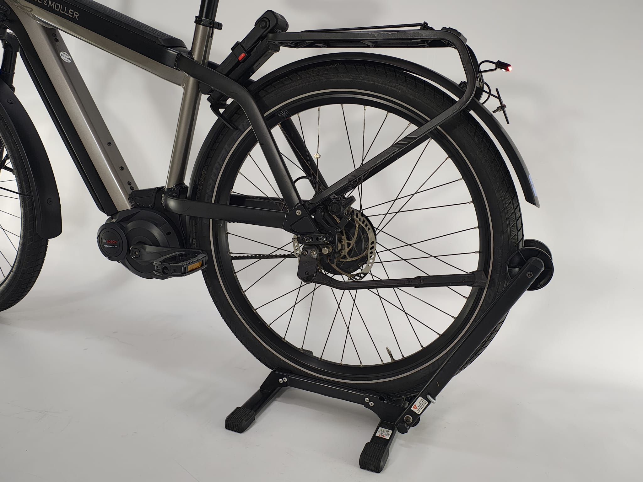 Riese & Müller Supercharger Bosch Performance Line Middenmotor 2x500Wh Belt-Drive Smart Speedy!