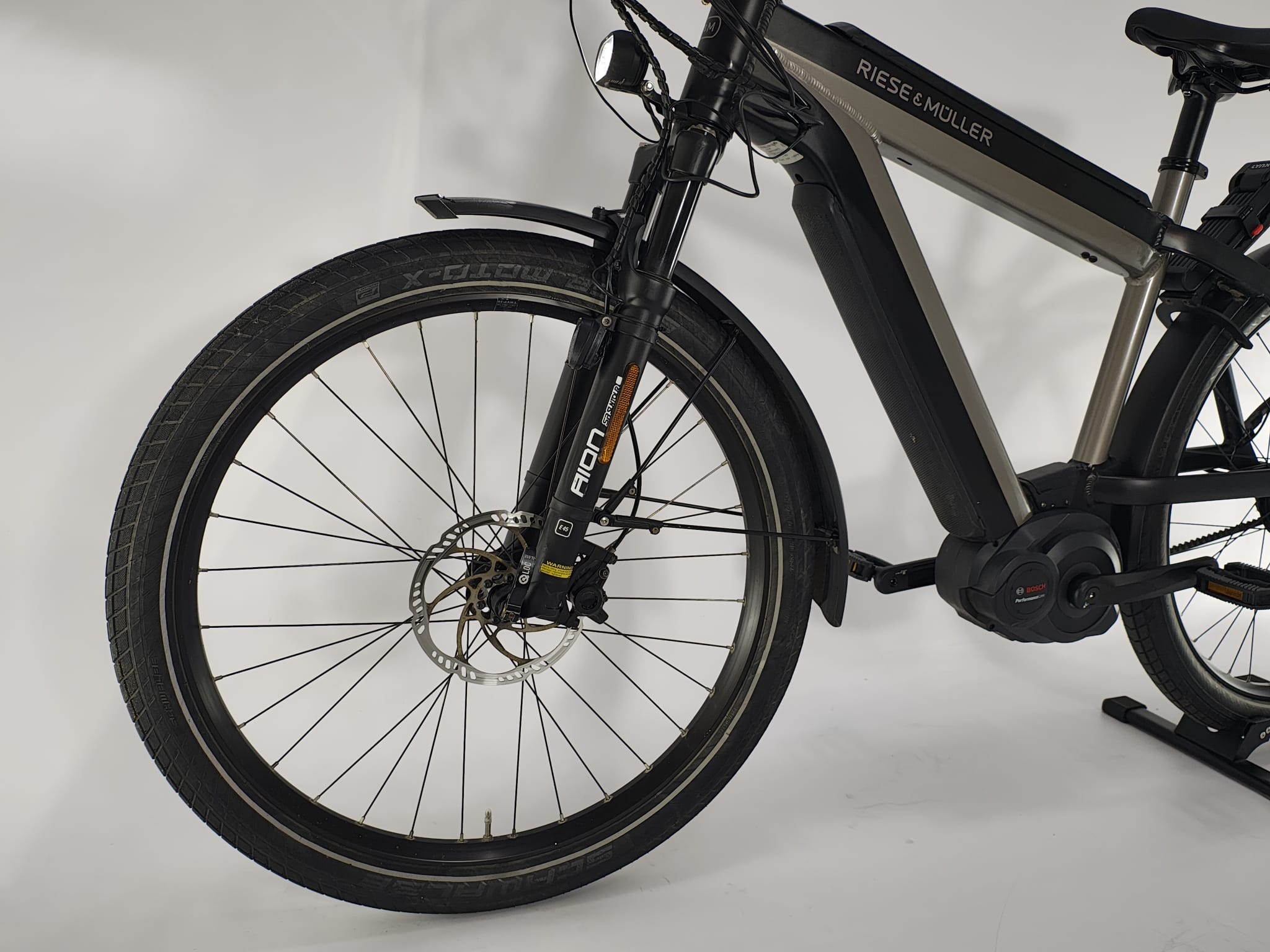 Riese & Müller Supercharger Bosch Performance Line Middenmotor 2x500Wh Belt-Drive Smart Speedy!