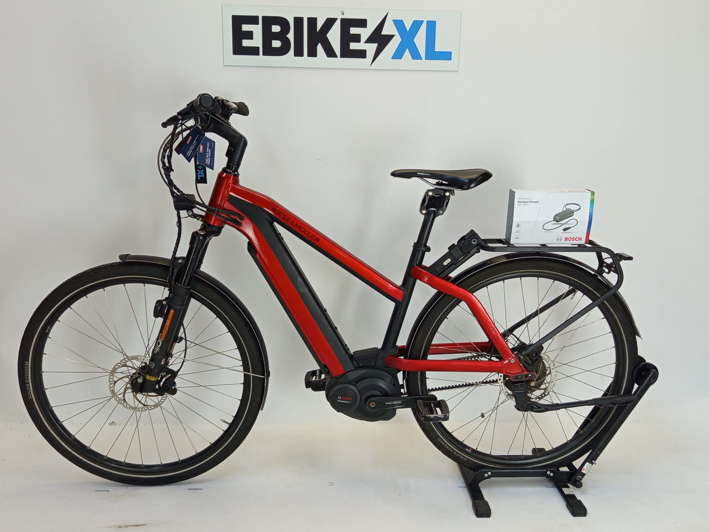 Riese & Müller Charger Bosch Performance Line Middenmotor 500Wh! Belt-Drive