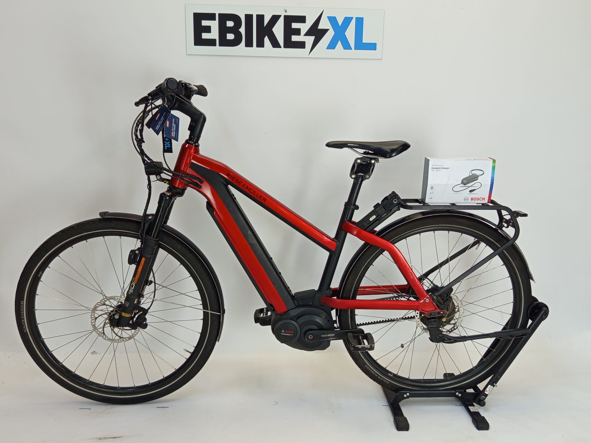 Riese & Müller Charger Bosch Performance Line Middenmotor 500Wh! Belt-Drive