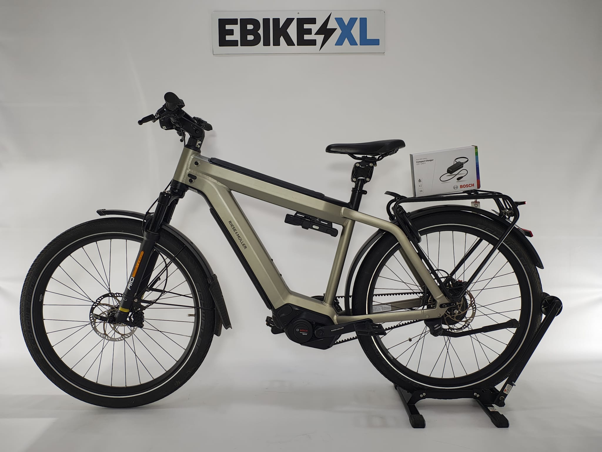 Riese & Müller Supercharger GT Vario HS Bosch Performance Line Speed Middenmotor 2x500Wh Belt-Drive! SpeedPedelec