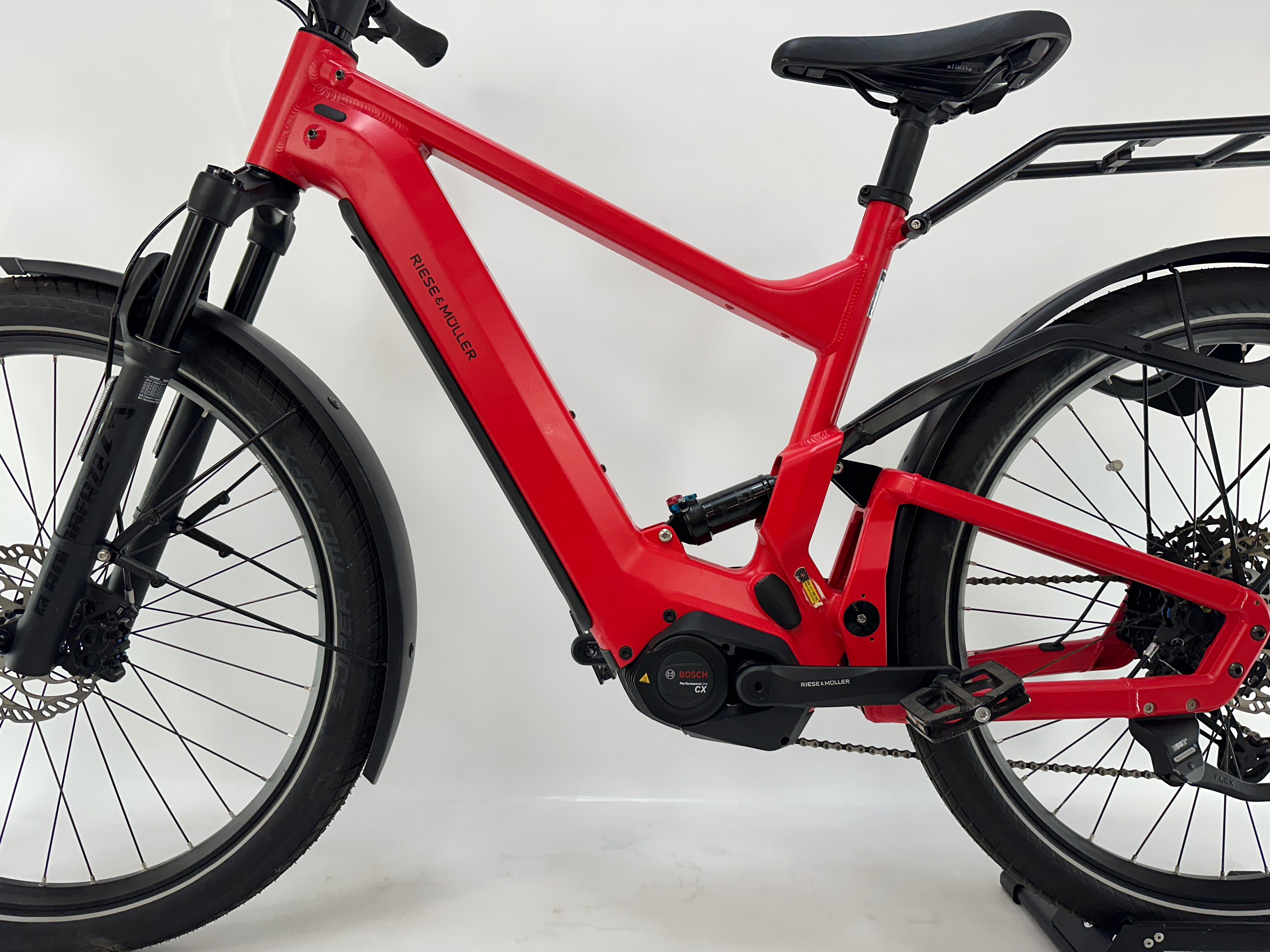 DEMO Riese & Müller Delite Bosch Performance Line CX Middenmotor 625Wh Fully