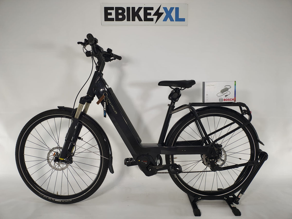 Riese & Muller Nevo Bosch Performance Line CX Middenmotor 500Wh, elektrische fiets, zijaanzicht