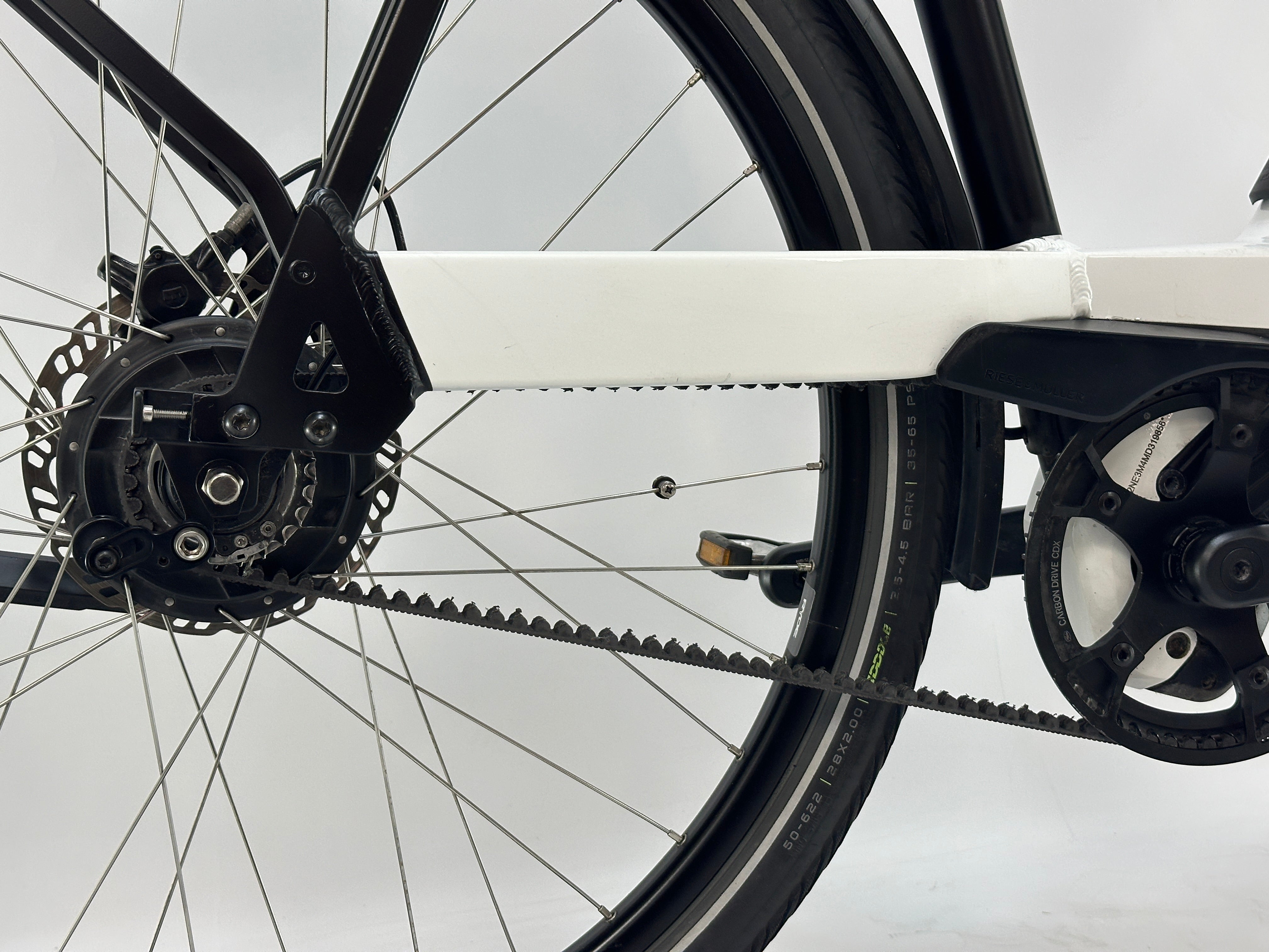 Riese & Müller Nevo Bosch Performance Line CX Middenmotor Dual Battery Belt-Drive met Enviolo