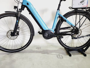VICTORIA E-Trekking 11.3 Bosch Active Line Plus Mi Lage instap Lichtblauw 40cm 28 Inch 2022