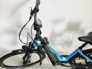 VICTORIA E-Trekking 11.3 Bosch Active Line Plus Mi Lage instap Lichtblauw 40cm 28 Inch 2022