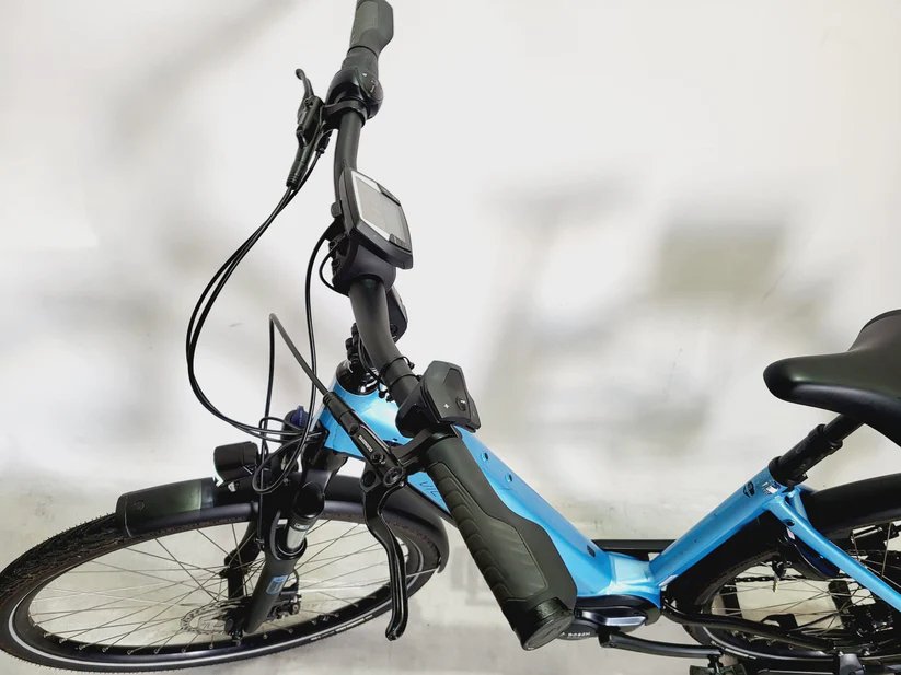 VICTORIA E-Trekking 11.3 Bosch Active Line Plus Mi Lage instap Lichtblauw 40cm 28 Inch 2022
