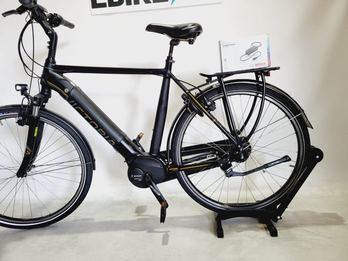 Victoria E-Trekking 11.4 H Bosch Active Line Plus Heren Zwart