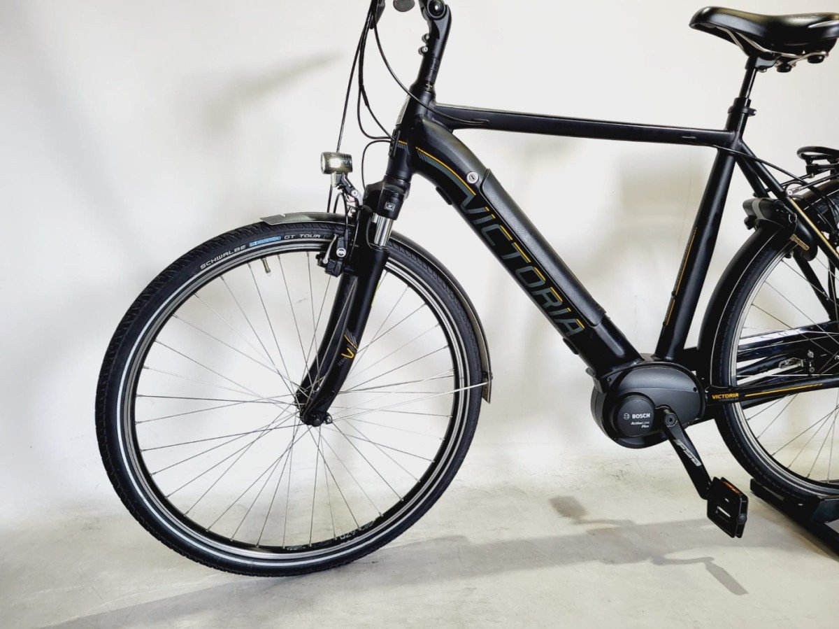 Victoria E-Trekking 11.4 H Bosch Active Line Plus Heren Zwart