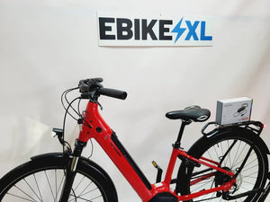 Cannondale Adventure Bosch Active Line Plus Middenmotor Lage instap Rood 40cm S