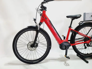 Cannondale Adventure Bosch Active Line Plus Middenmotor Lage instap Rood 40cm S