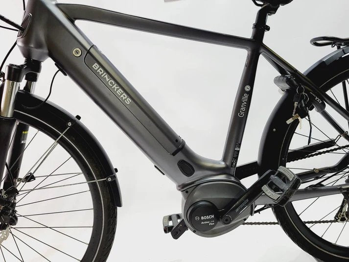 Brinckers Granville Bosch Active Line Plus Middenmotor Heren Donkergrijs 55cm M