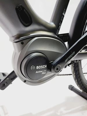 Brinckers Granville Bosch Active Line Plus Middenmotor Heren Donkergrijs 55cm M