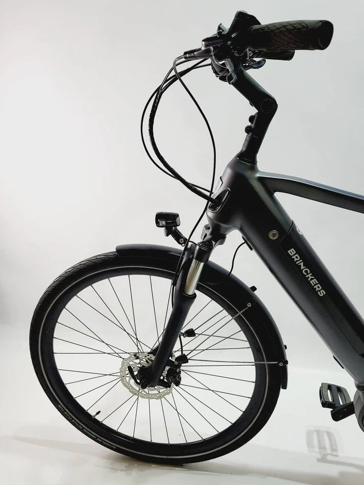 Brinckers Granville Bosch Active Line Plus Middenmotor Heren Donkergrijs 55cm M