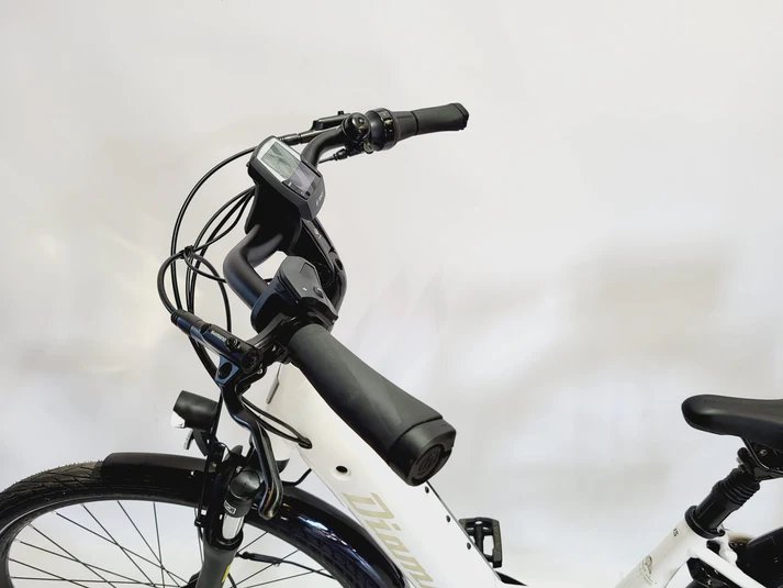 DEMO Diamant Beryll Deluxe+ Bosch Performance Line Middenmotor Lage instap Wit 40cm S