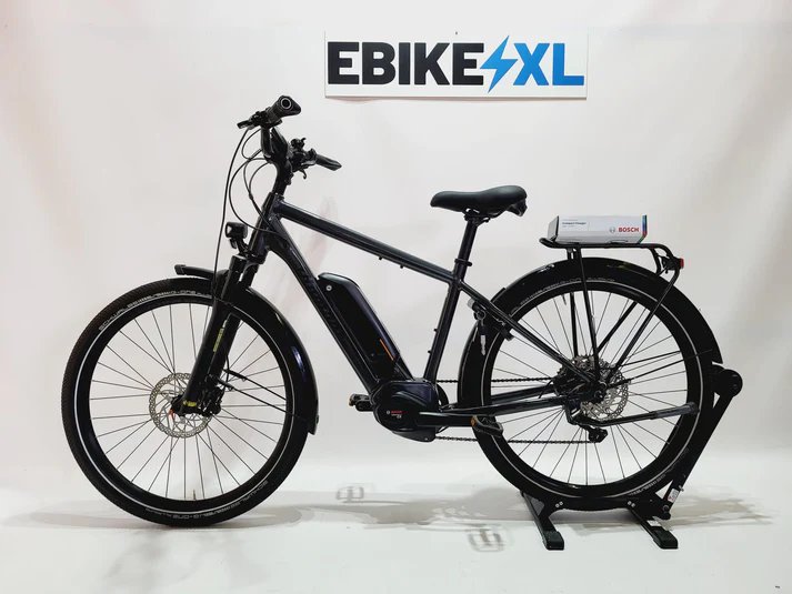 Diamant Zing+ Deluxe Bosch Performance Line CX Middenmoto, Zwart, elektrische fiets, zijaanzicht