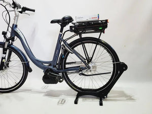 Dutch ID Tour N8 Bosch Classic Line Middenmotor 26 inch Lage instap Grijs / Blauw 49cm S