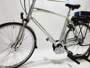 Dutch ID Cruiser N8 Bosch Classic Line Middenmotor Heren Zilver 58cm L