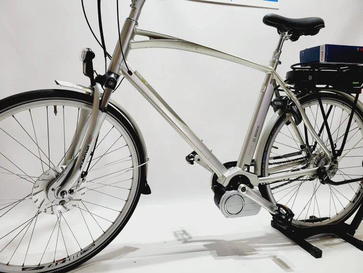 Dutch ID Cruiser N8 Bosch Classic Line Middenmotor Heren Zilver 58cm L