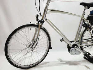 Dutch ID Cruiser N8 Bosch Classic Line Middenmotor Heren Zilver 58cm L