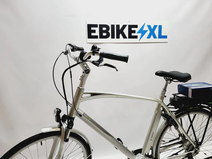 Dutch ID Cruiser N8 Bosch Classic Line Middenmotor Heren Zilver 58cm L