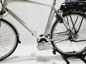Dutch ID Cruiser N8 Bosch Classic Line Middenmotor Heren Zilver 58cm L