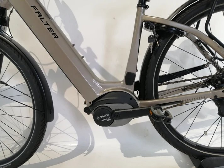 Falter E9.4 FL Bosch Active Line Plus Middenmot Lage instap Lichtbruin 45cm S