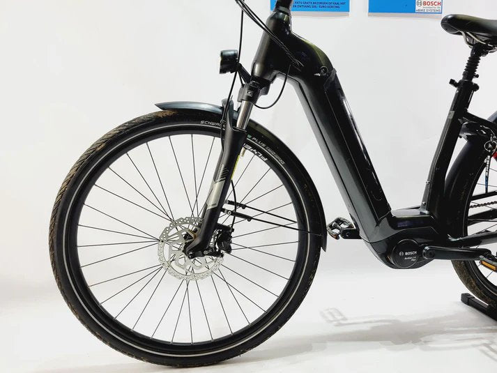 Flyer Gotour 2 Bosch Act line Plus Middenmotor Lage instap Zwart 42cm S