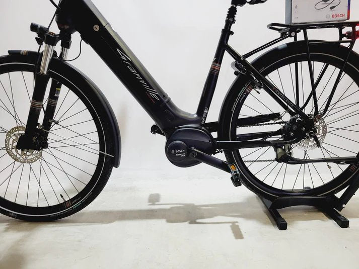 Granville E-Excellence 40 Bosch Active Line Plus Middenmotor Lage instap Zwart 51cm M