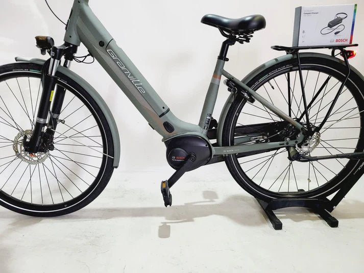 Granville E-Integrated Bosch Performance Line M Lage instap Lichtbruin 45cm S