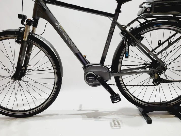 Granville E-premium Bosch Active Line Middenmotor Heren Donkergrijs 52cm M