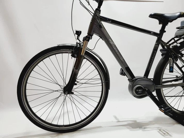 Granville E-premium Bosch Active Line Middenmotor Heren Donkergrijs 52cm M