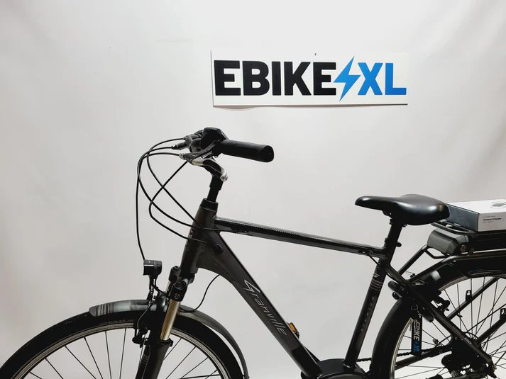 Granville E-premium Bosch Active Line Middenmotor Heren Donkergrijs 52cm M