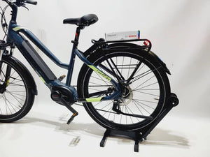 DEMO Haibike Trekking 5 Bosch Performance Line Middenmotor Mixed Blauw / geel 47cm S
