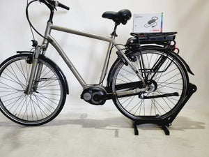 Hercules Montfoort F7 Bosch Active Line Middenmotor Heren Grijs 58cm L