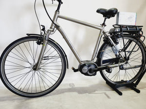 Hercules Montfoort F7 Bosch Active Line Middenmotor Heren Grijs 58cm L